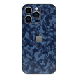 iPhone 14 Pro MAX SIGNATURE Textile BLUE CAMO Skin For Discount