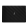 MacBook Pro 13  (2020 2022) Textured CARBON Fibre Skin - BLACK Fashion