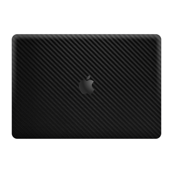 MacBook Pro 13  (2020 2022) Textured CARBON Fibre Skin - BLACK Fashion