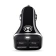 34W Quad USB Car Charger | Black Discount