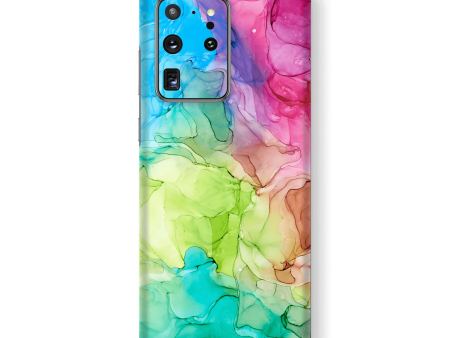 Samsung Galaxy S20 ULTRA SIGNATURE Multi-Colour WATERCOLOUR Skin Supply