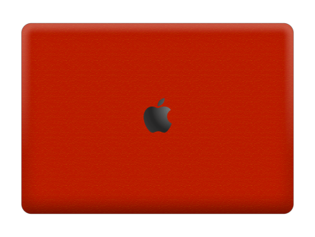 MacBook Pro 13  (2020 2022) LUXURIA Red Cherry Juice Matt Textured Skin For Discount