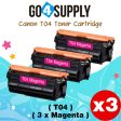 Compatible Canon T04 Magenta Toner Cartridge Used for Canon C475iF III C475iFZ III DX C477iF C477iFZ C478iF C478iFZ C568iF C568iFZ Printers For Sale