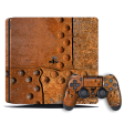 Playstation 4 SLIM (PS4 Slim) SIGNATURE RUST Skin - 14 For Sale