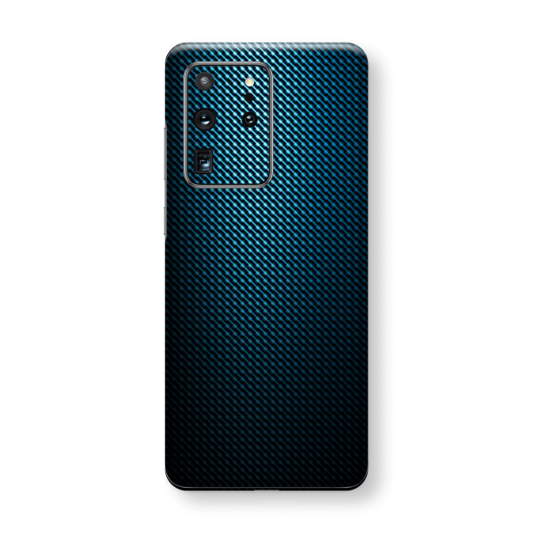 Samsung Galaxy S20 ULTRA SIGNATURE HydroCarbon BLUE Grid Skin on Sale