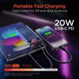 20,000mAh | ClearCharge XL Transparent Fast Charge Power Bank with 20W USB-C PD For Sale