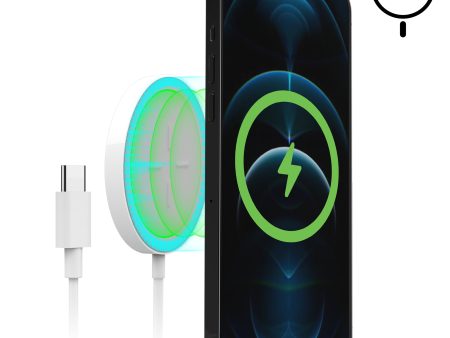 Universal Magnetic 15W Wireless Fast Charger for iPhone 12 Series on Sale