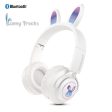 Bunny Tracks Wireless Light-Up Headphones | White For Discount