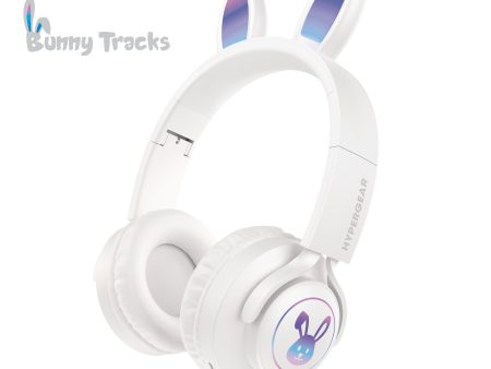 Bunny Tracks Wireless Light-Up Headphones | White For Discount