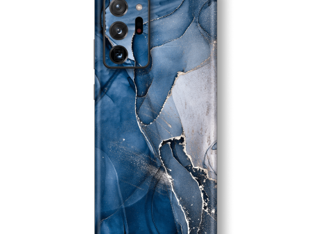 Samsung Galaxy NOTE 20 ULTRA SIGNATURE AGATE GEODE Dark Blue Skin For Cheap