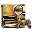 Playstation 4 SLIM (PS4 Slim) SIGNATURE NY TAXI Skin - 08 Sale