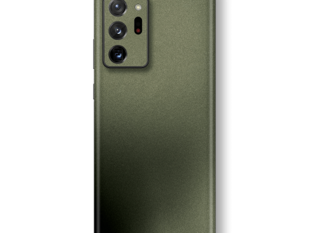 Samsung Galaxy NOTE 20 ULTRA MILITARY GREEN Metallic Skin For Cheap