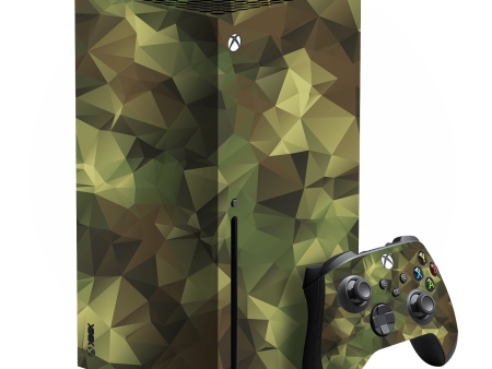 XBOX Series X SIGNATURE Abstract Camouflage Skin Hot on Sale