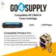 Compatible HP Cyan CB541A Toner Cartridge Used for HP Color laserJet CM1300MFP  CM1312MFP Series  CM1312cb  eb wb ci ei wi nfi MFP Printer For Cheap