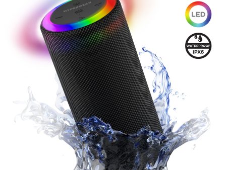 Halo XL Waterproof LED Wireless Speaker | Black Sale