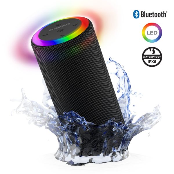 Halo XL Waterproof LED Wireless Speaker | Black Sale