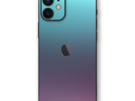 iPhone 12 CHAMELEON TURQUOISE LAVENDER Matt Metallic Skin Discount