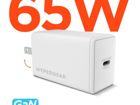 SpeedBoost 65W USB-C PD GaN Laptop Wall Charger with PPS For Cheap