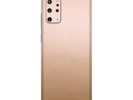 Samsung Galaxy S20+ PLUS LUXURIA Rose Gold Metallic Skin Cheap