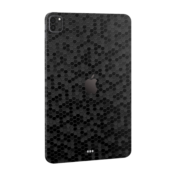 iPad PRO 11  (2020) LUXURIA BLACK HONEYCOMB 3D TEXTURED Skin Supply