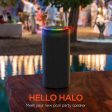 Halo XL Waterproof LED Wireless Speaker | Black Sale