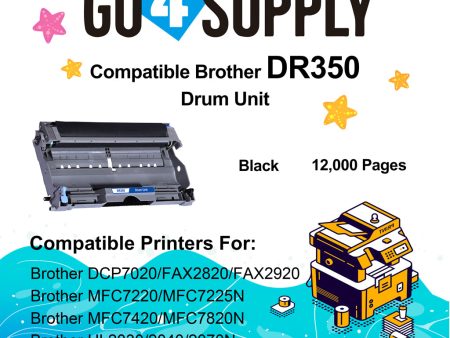 Compatible Brother DR350 DR-350 Drum Unit Used for Brother HL-2030 HL-2030R HL-2040R HL-2040N HL-2040 HL-2070NR HL-2070N DCP-7010 DCP-7020 DCP-7025 MFC-7220 MFC-7225N MFC-7420 MFC-7820D MFC-7820N Intellifax 2920 Intellifax 2820 Printer For Discount