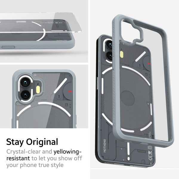 Nothing Phone 2 Back Cover Case | Impulse - Gray Sale