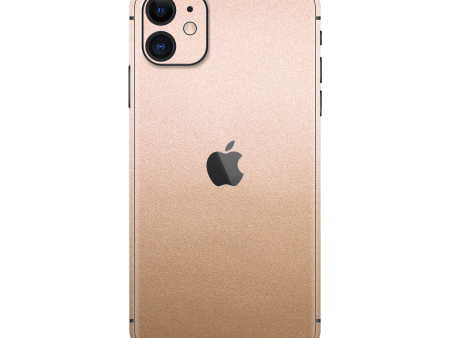 iPhone 11 LUXURIA Rose Gold Metallic Skin Online Sale