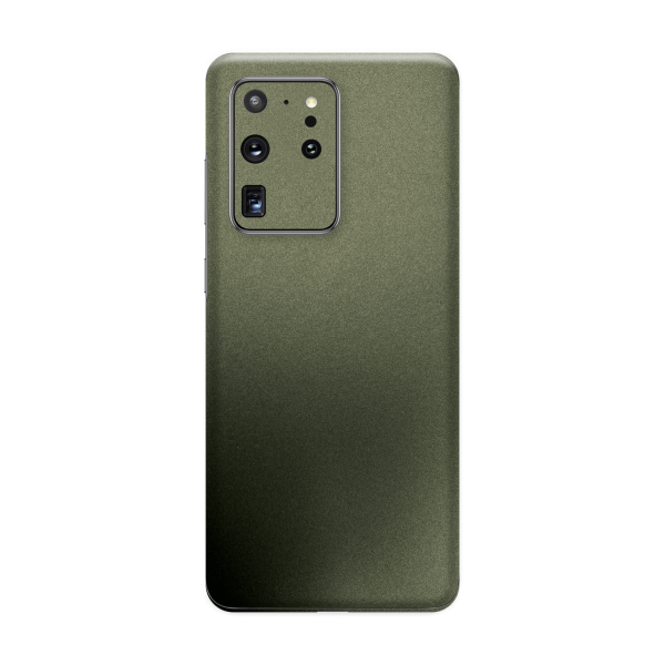 Samsung Galaxy S20 ULTRA MILITARY GREEN MATT Metallic Skin Hot on Sale