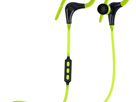 Marathon Sport Wireless Earphones - Energy Green on Sale