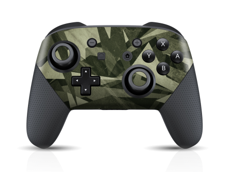 Nintendo Switch Pro CONTROLLER SIGNATURE CAMO Fabric Skin Online Hot Sale