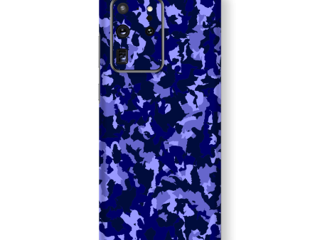 Samsung Galaxy S20 ULTRA SIGNATURE Camouflage Navy-Purple Skin Cheap