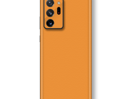 Samsung Galaxy NOTE 20 ULTRA LUXURIA Sunrise Orange Matt Textured Skin Hot on Sale