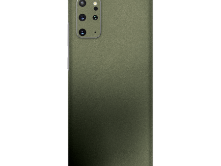 Samsung Galaxy S20+ PLUS MILITARY Green MATT Metallic Skin on Sale