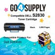 Compatible (3,000 Yield) Dell 2830 593-BBYO Toner Cartridge Replacement for S2830dn Printer For Discount