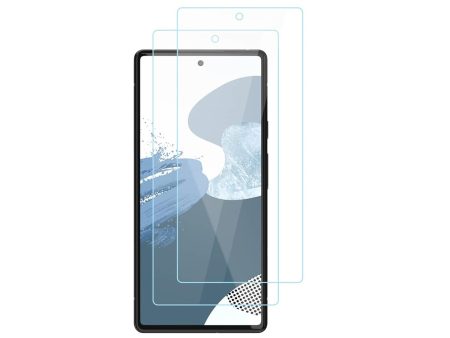 Google Pixel 6A Tempered Glass Screen Protector Guard | GLaS - 2 Pack Online Sale