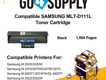 Compatible Samsung 111L D111L MLT-D111L Toner Cartridge (High Print Pages Yield) Replacement for Samsung M2020  2020W; M2070  2070W  2070F  2070  M2071  2074FW; SL-M2077; M2022  2022W; SL-M2026  SL-M2078  2078F  2078FW Online Hot Sale