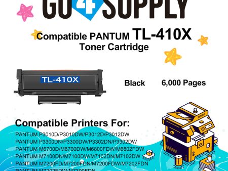 Compatible PANTUM Black TL410X TL-410X Toner Cartridge Replacement for M7100DN M7100DW M7102DN M7102DW M7200FD M7200FDN M7200FDW M7202FDN M7202FDW M7300FDN M7300FDW M7302FDN M7302FDW Online