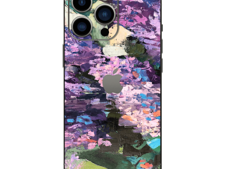 iPhone 14 Pro MAX SIGNATURE Purple Disturbance Art Skin Discount