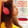 VIBE Wireless Headphones Red on Sale