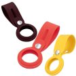 Apple Airtags-(2021) (FOSO) Silicone Loop Case - Orange, Yellow & Wine Red Discount