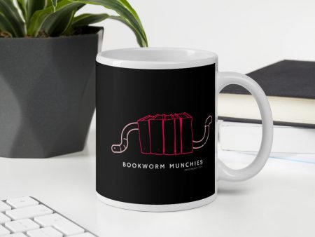 Bookworm Munchies Mug - Pink Online Sale