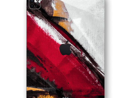 iPad PRO 11  (2020) SIGNATURE BORDO Canvas Painting Skin Fashion