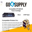 Compatible (High Page Yield) HP 12X 2612X Q2612X Toner Cartridge Replacement for LaserJet 1010 1012 1015 1018 1022 1022N 1022NW 1020 3015MFP 3020MFP 3030MFP 3050MFP 3052MFP 3055MFP 3050Z M1005MFP Printers Online Hot Sale