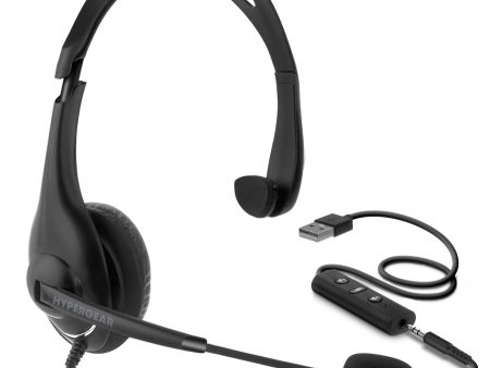 V100 Office Professional Wired Headset Online now