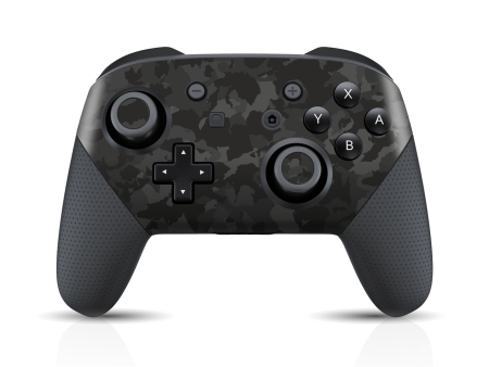 Nintendo Switch Pro CONTROLLER SIGNATURE Camouflage DARK SLATE Skin For Sale