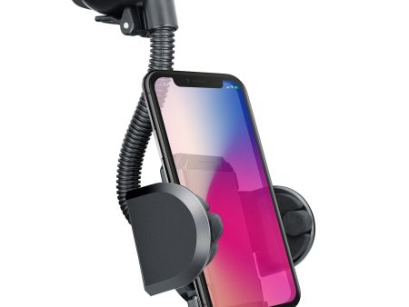 Universal Windshield Phone Mount | Black Supply