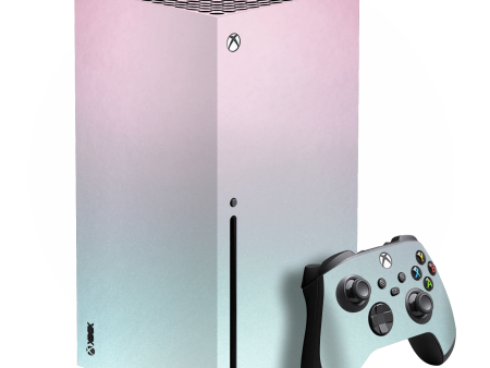 XBOX Series X CHAMELEON AMETHYST MATT Metallic Skin on Sale