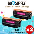 Compatible Canon T04 Magenta Toner Cartridge Used for Canon C475iF III C475iFZ III DX C477iF C477iFZ C478iF C478iFZ C568iF C568iFZ Printers For Sale