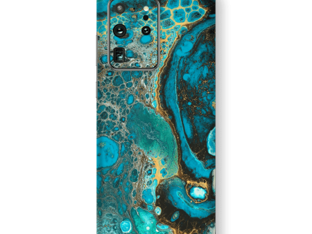 Samsung Galaxy S20 ULTRA SIGNATURE Marbleised REEF Skin For Sale